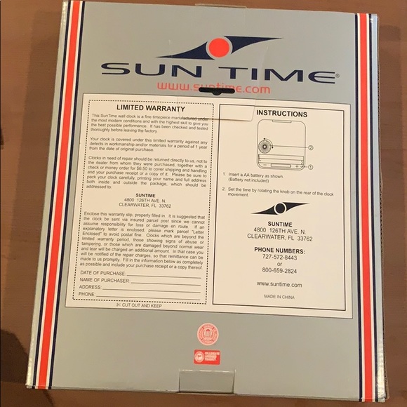 Arkansas Razorback Wall Clock - Picture 3 of 3